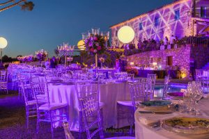 pagani service cortona villa weddings lights